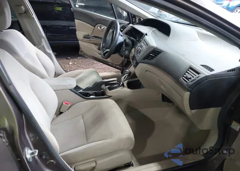 2012 Honda Civic Ex из США, поврежденный, VIN 2HGFB2F89CH588012